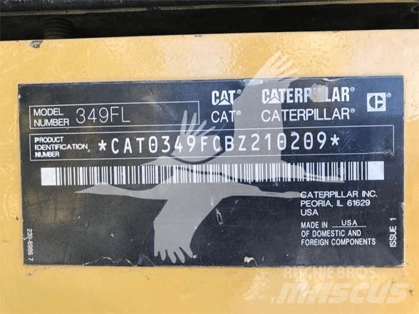CAT 330FL Kāpurķēžu ekskavatori