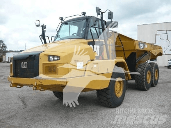 CAT 725C2 Artikulētie pašizgāzēji