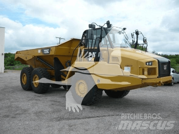 CAT 725C2 Artikulētie pašizgāzēji