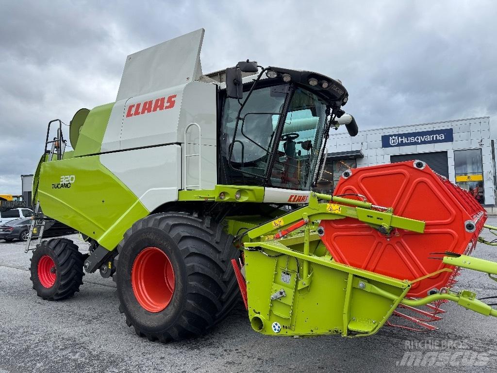 CLAAS Tucano 320 Ražas novākšanas kombaini