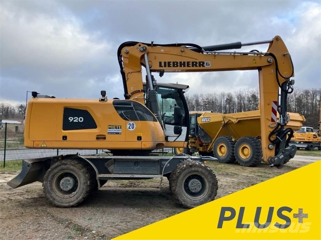 Liebherr A920 Ekskavatori uz riteņiem