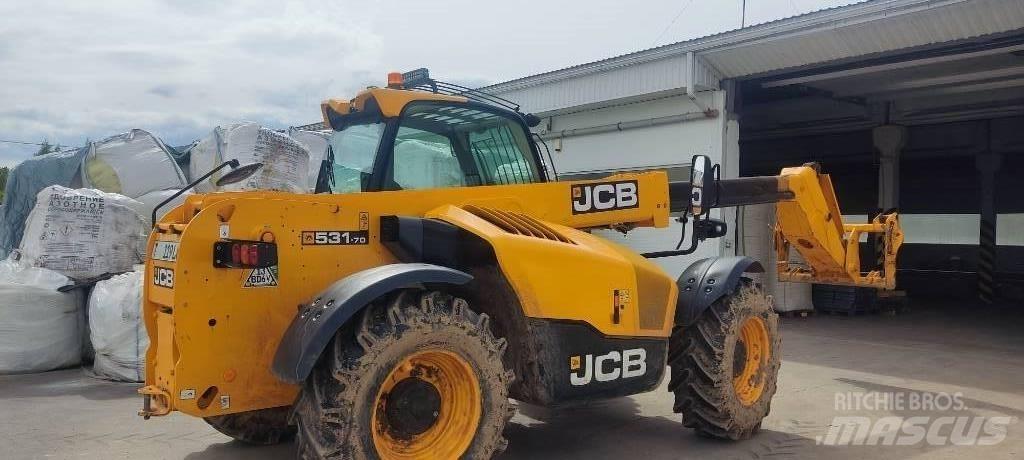 JCB 531-70 Teleskopiskie manipulatori
