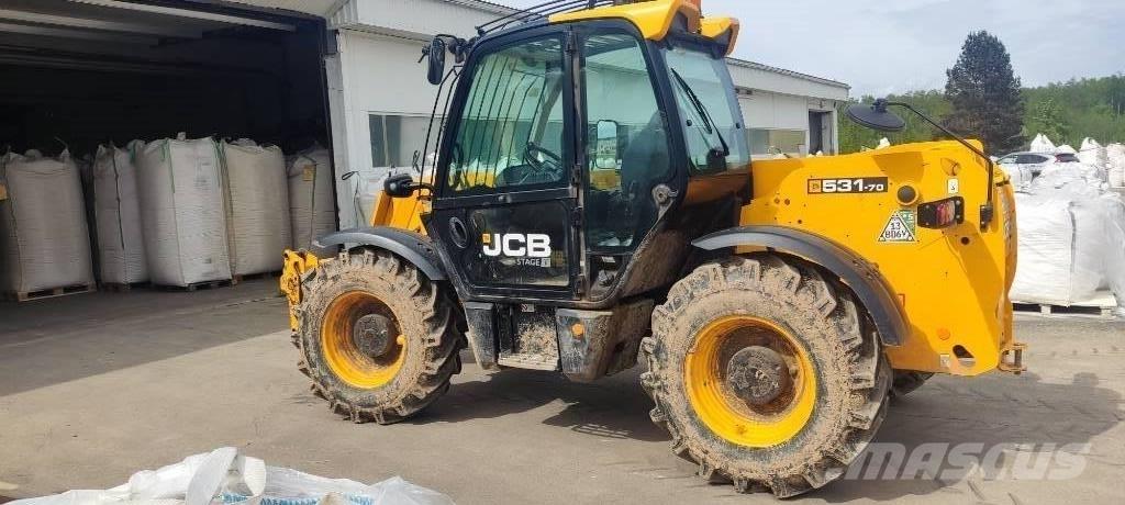 JCB 531-70 Teleskopiskie manipulatori