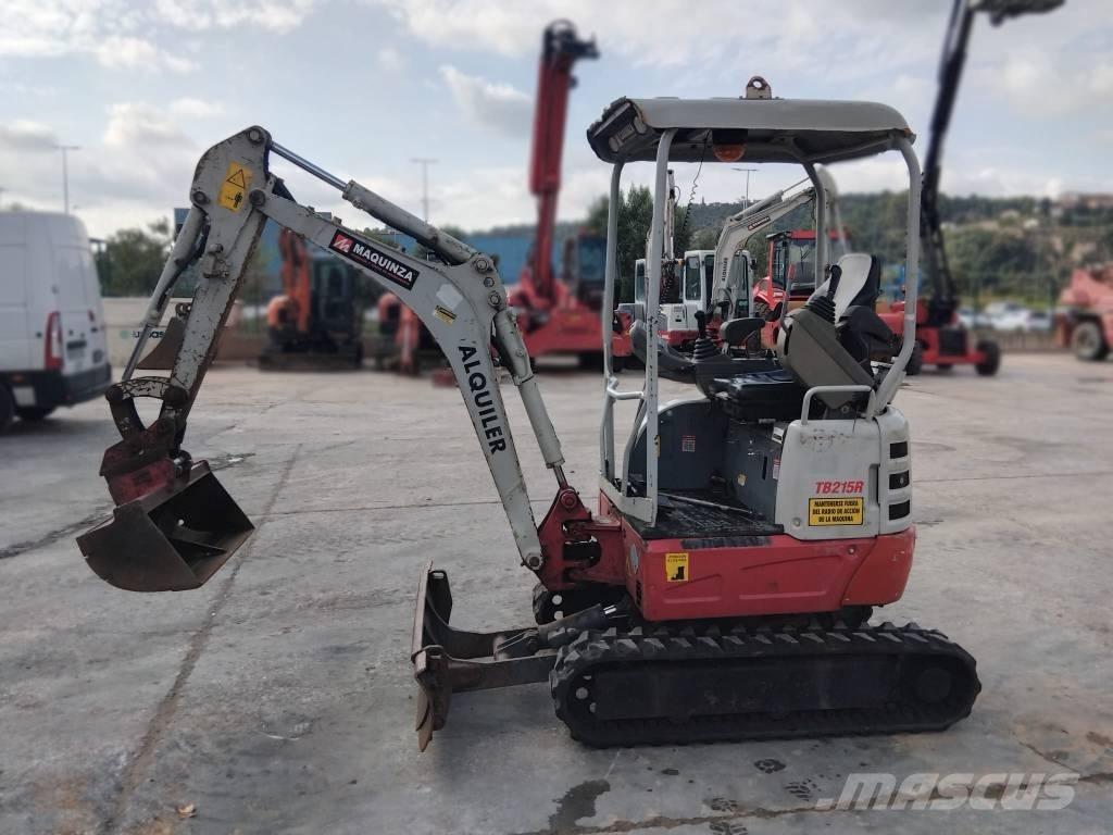 Takeuchi TB 215 R Mini ekskavatori < 7 t