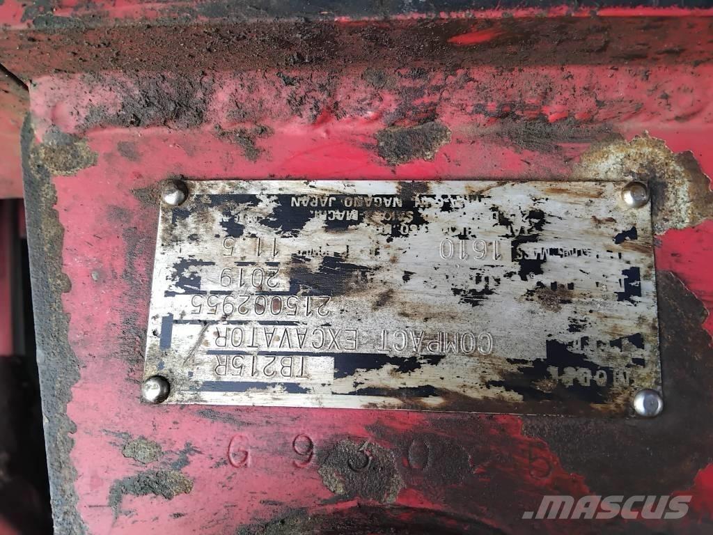 Takeuchi TB 215 R Mini ekskavatori < 7 t