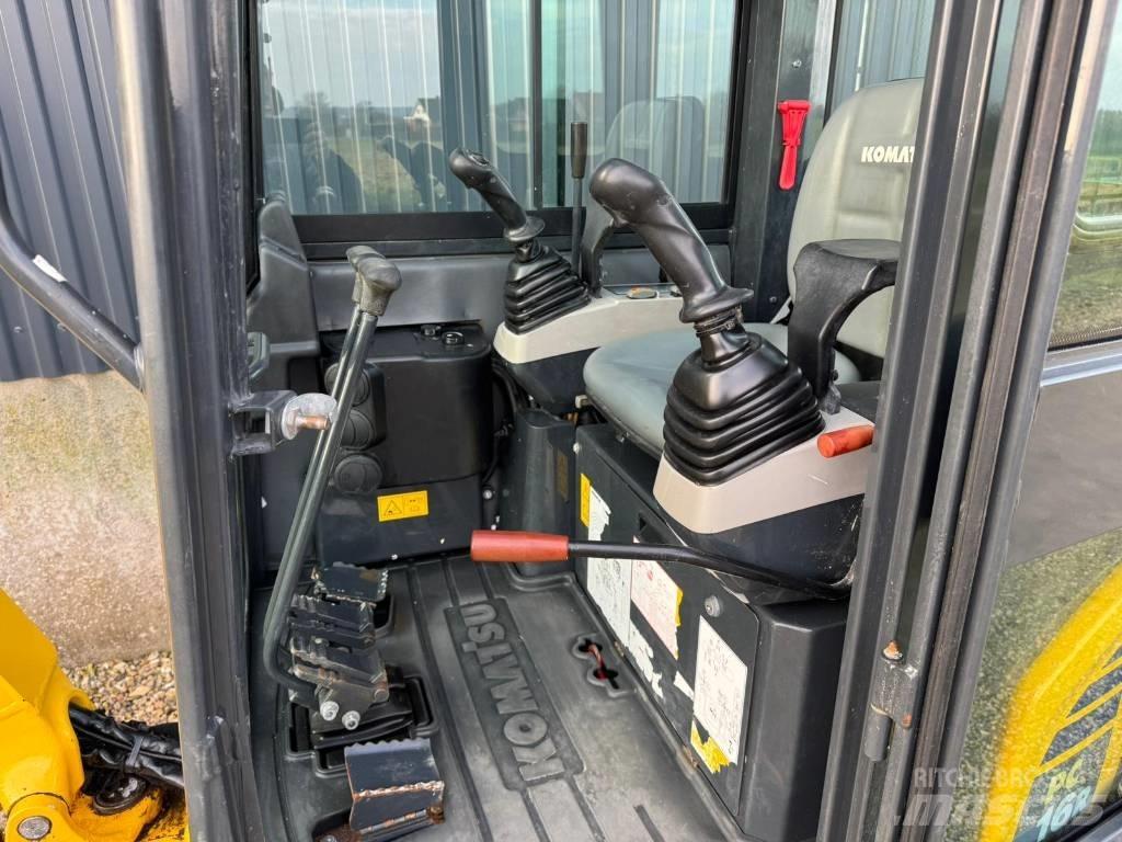 Komatsu PC 16 R-3HS Mini ekskavatori < 7 t