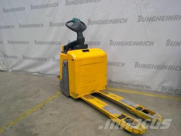 Jungheinrich ERE 225 Hidrauliskās stalažas ar platformu