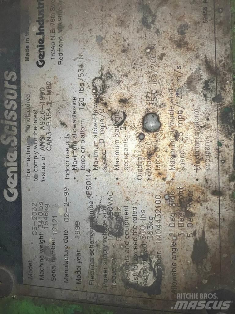 Genie GS-2032 Citi pacēlāji un platformas