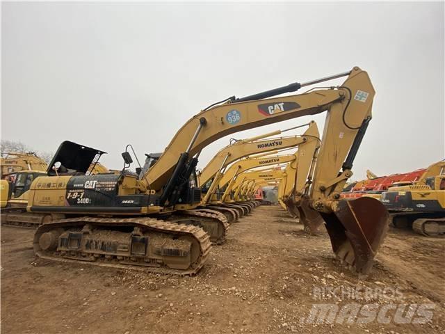 CAT 340D2 Kāpurķēžu ekskavatori