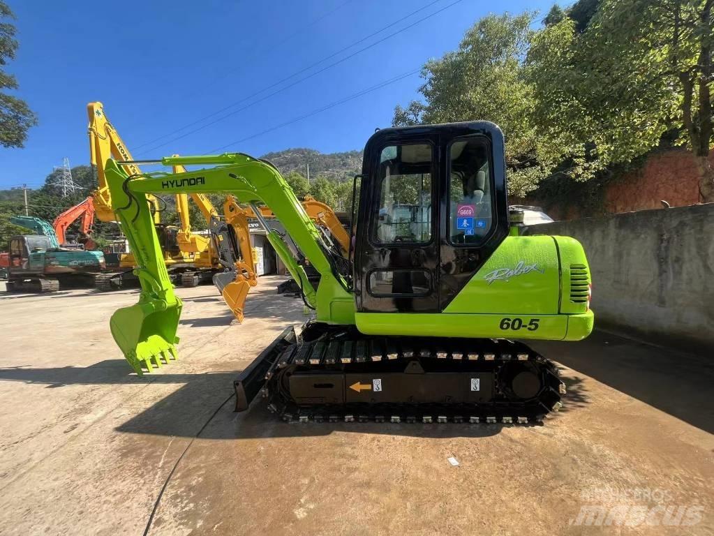 Hyundai R60-5 Kāpurķēžu ekskavatori
