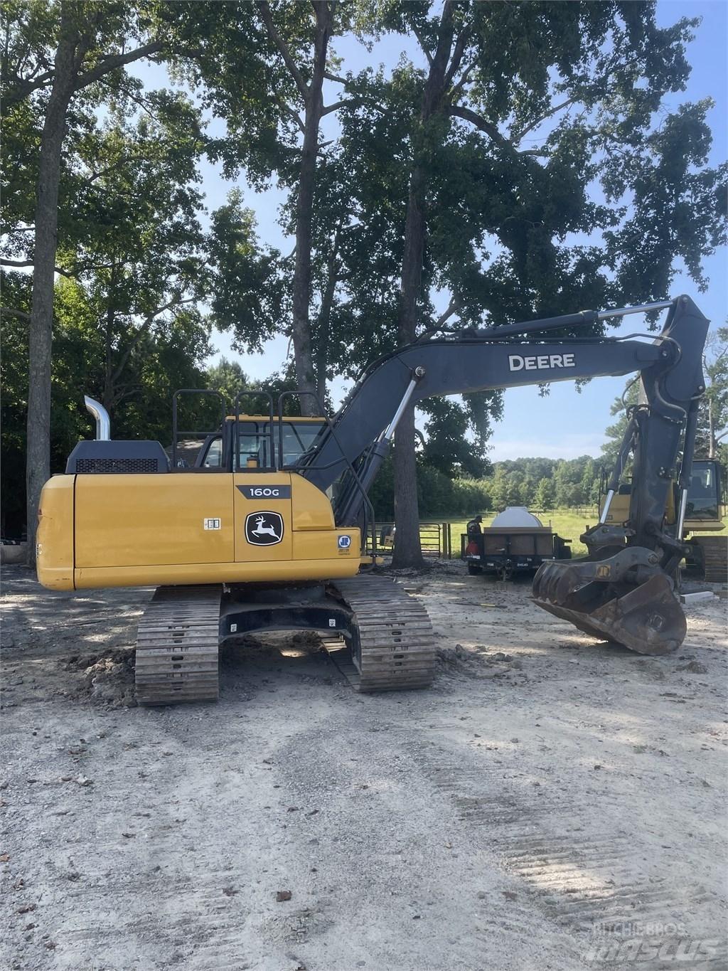 John Deere 160 GLC Kāpurķēžu ekskavatori