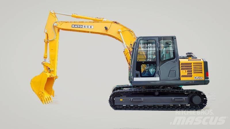 Kato 135 NS Kāpurķēžu ekskavatori