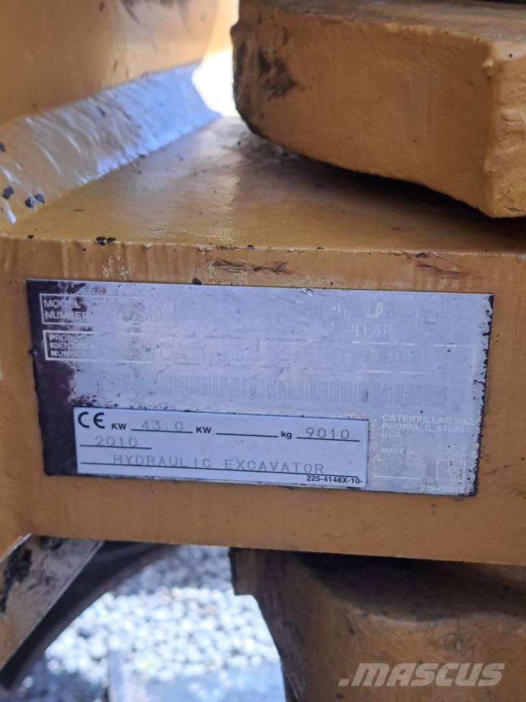 CAT 308 D Vidēja lieluma ekskavatori 7 t - 12 t