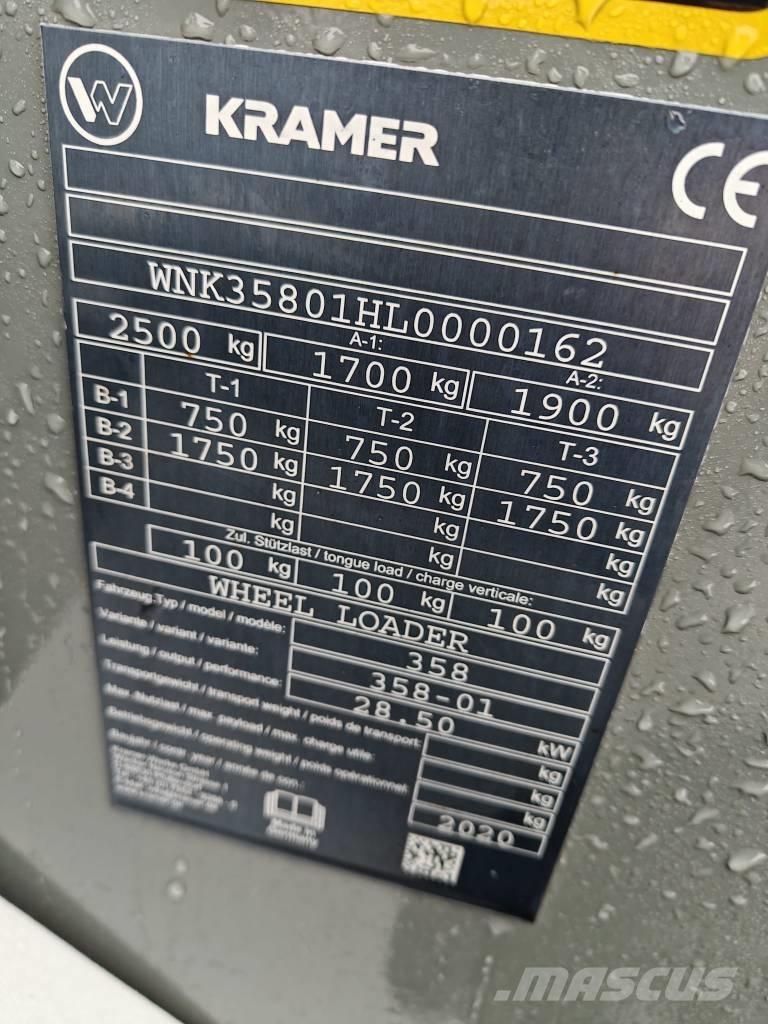Kramer 5040 Iekrāvēji uz riteņiem