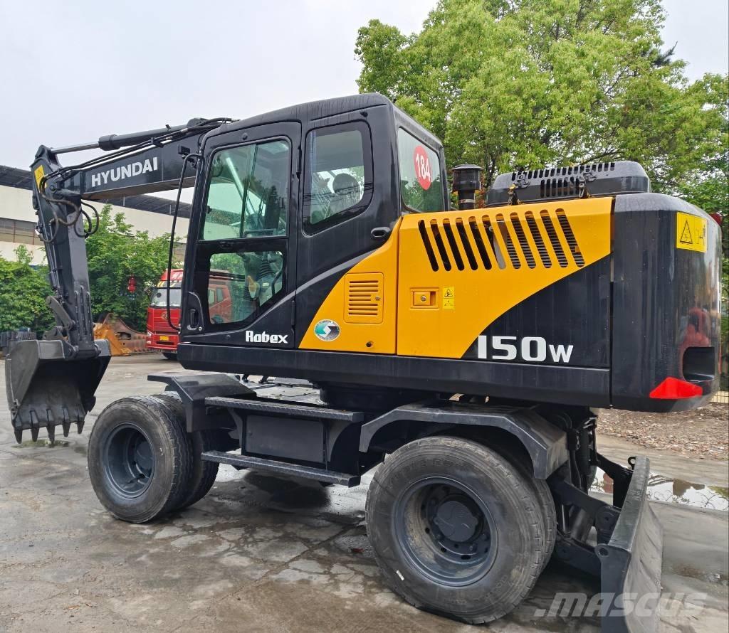 Hyundai R 150 W Ekskavatori uz riteņiem
