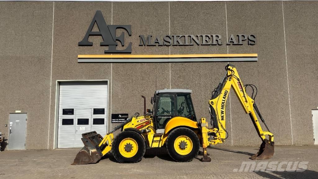 New Holland B 115 C Ekskavatori-iekrāvēji