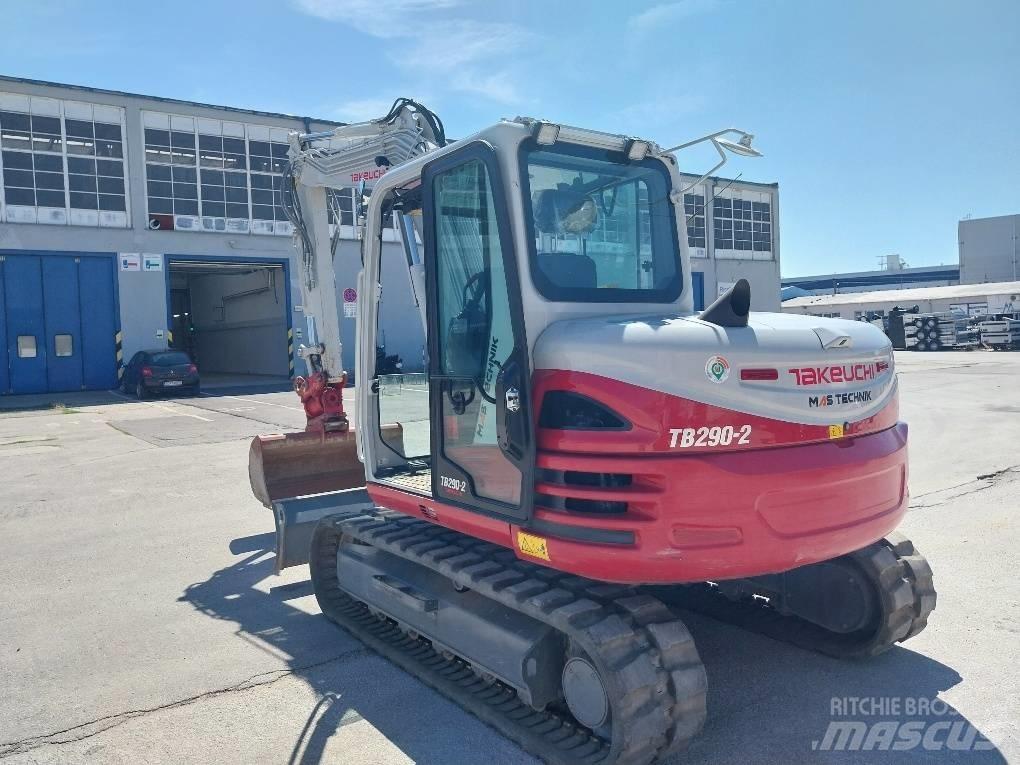 Takeuchi TB290-2 Vidēja lieluma ekskavatori 7 t - 12 t