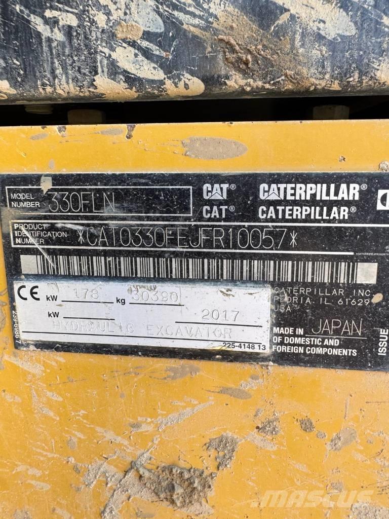 CAT 330 FLN Kāpurķēžu ekskavatori