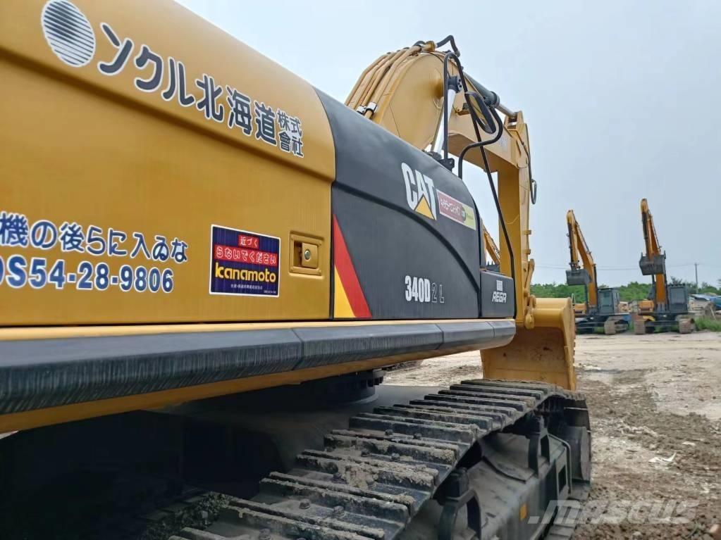 CAT 340 D L Kāpurķēžu ekskavatori