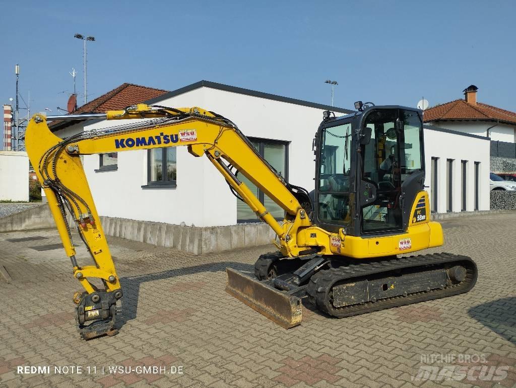 Komatsu PC58 MR-5 Mini ekskavatori < 7 t
