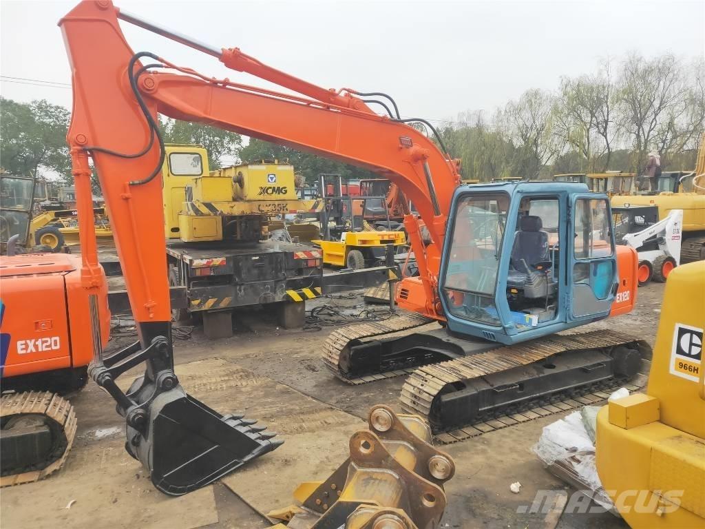 Hitachi EX120 Vidēja lieluma ekskavatori 7 t - 12 t