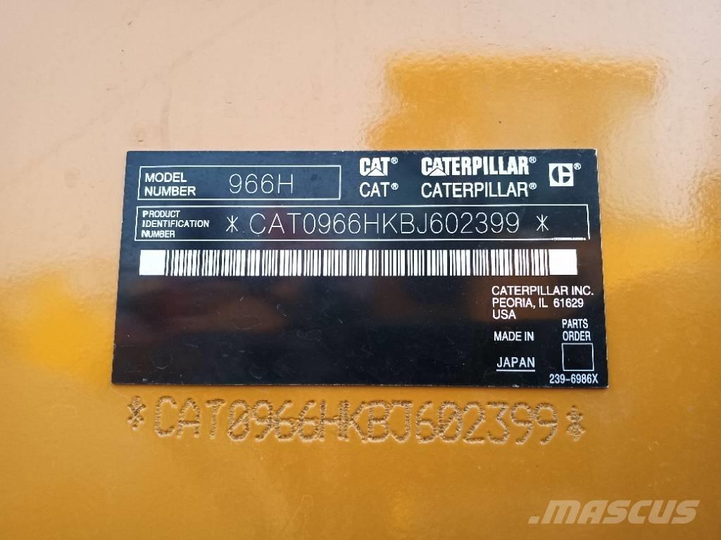 CAT 966 H Iekrāvēji uz riteņiem