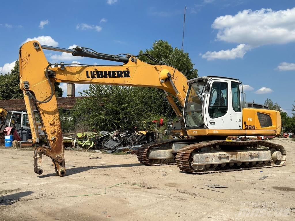 Liebherr R 924 C Kāpurķēžu ekskavatori