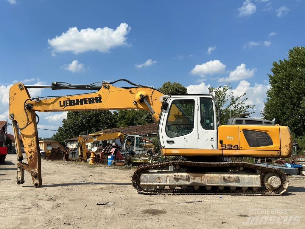Liebherr R 924 C Kāpurķēžu ekskavatori
