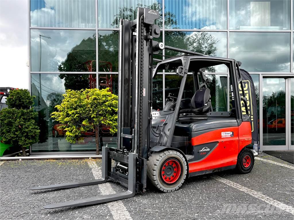 Linde E50HL-01/600 Elektriskie iekrāvēji