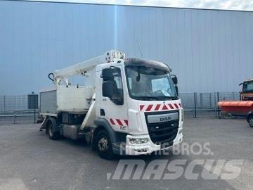 DAF LF 220 Ruthmann Smagās mašīnas ar celtni