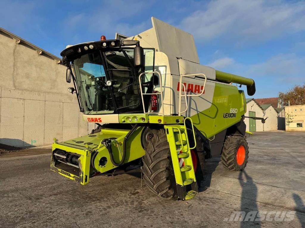CLAAS Lexion 660 Ražas novākšanas kombaini