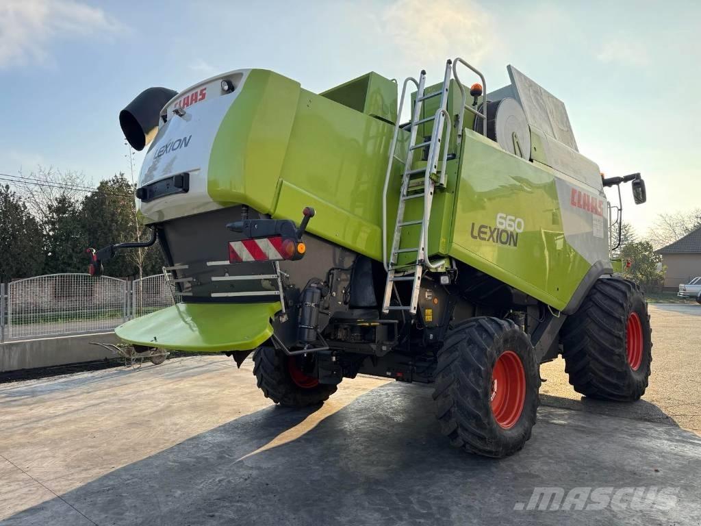 CLAAS Lexion 660 Ražas novākšanas kombaini