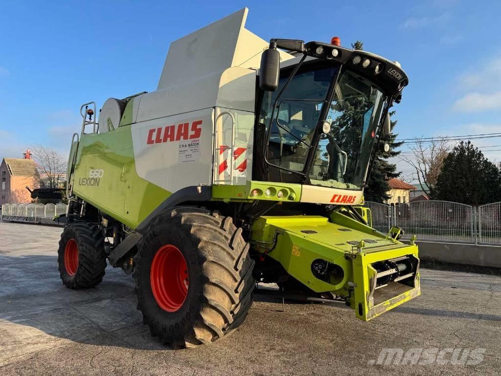 CLAAS Lexion 660 Ražas novākšanas kombaini