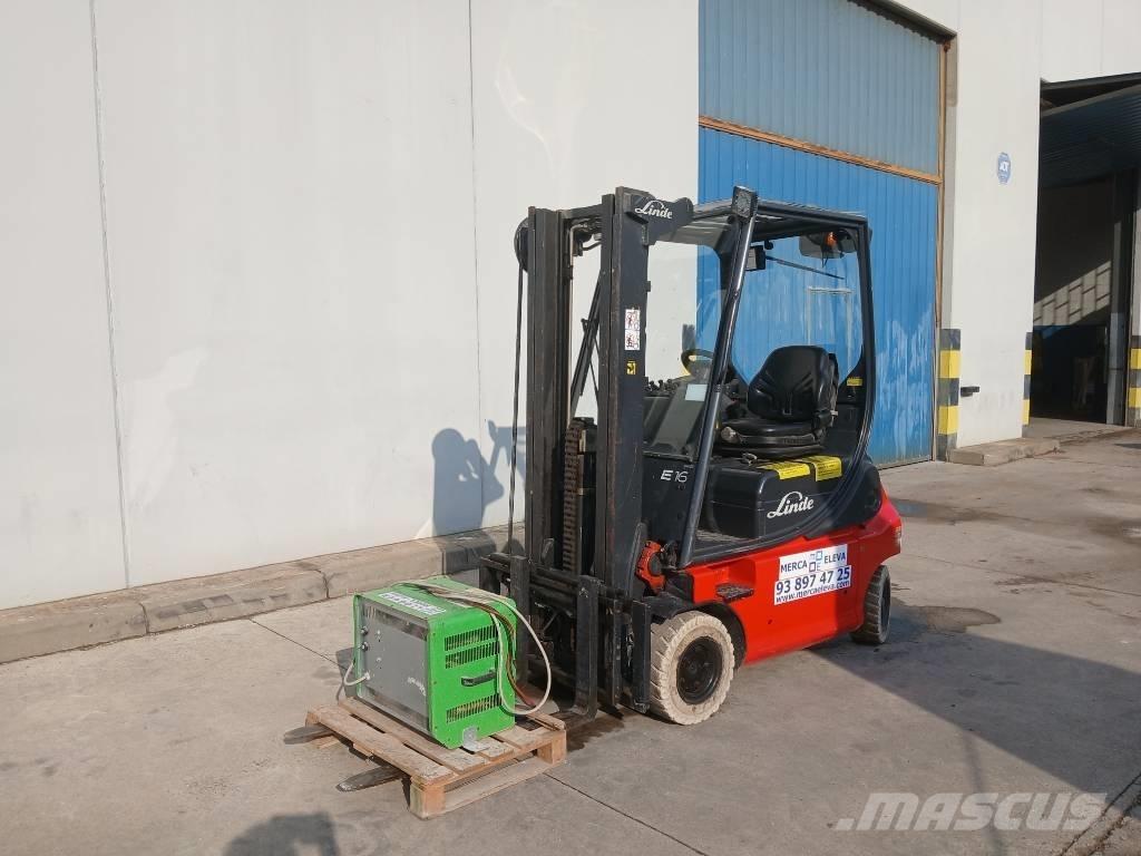 Linde E16P-02 Elektriskie iekrāvēji