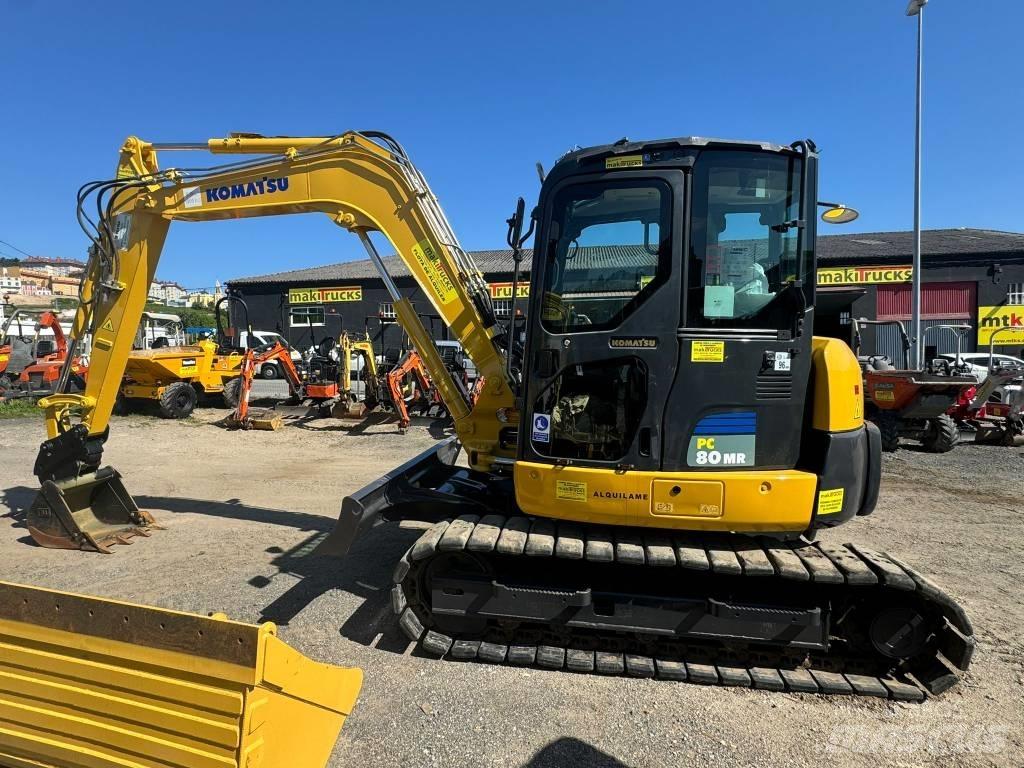 Komatsu PC 80 MR-3 Midi excavators  7t - 12t