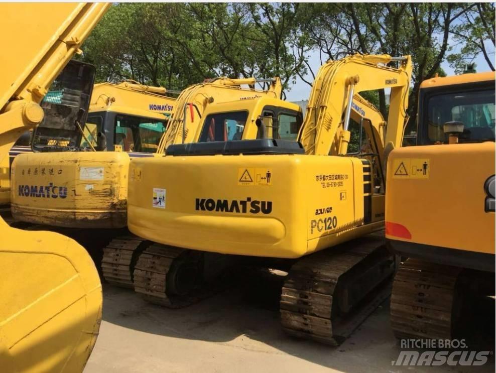 Komatsu PC 120 Kāpurķēžu ekskavatori