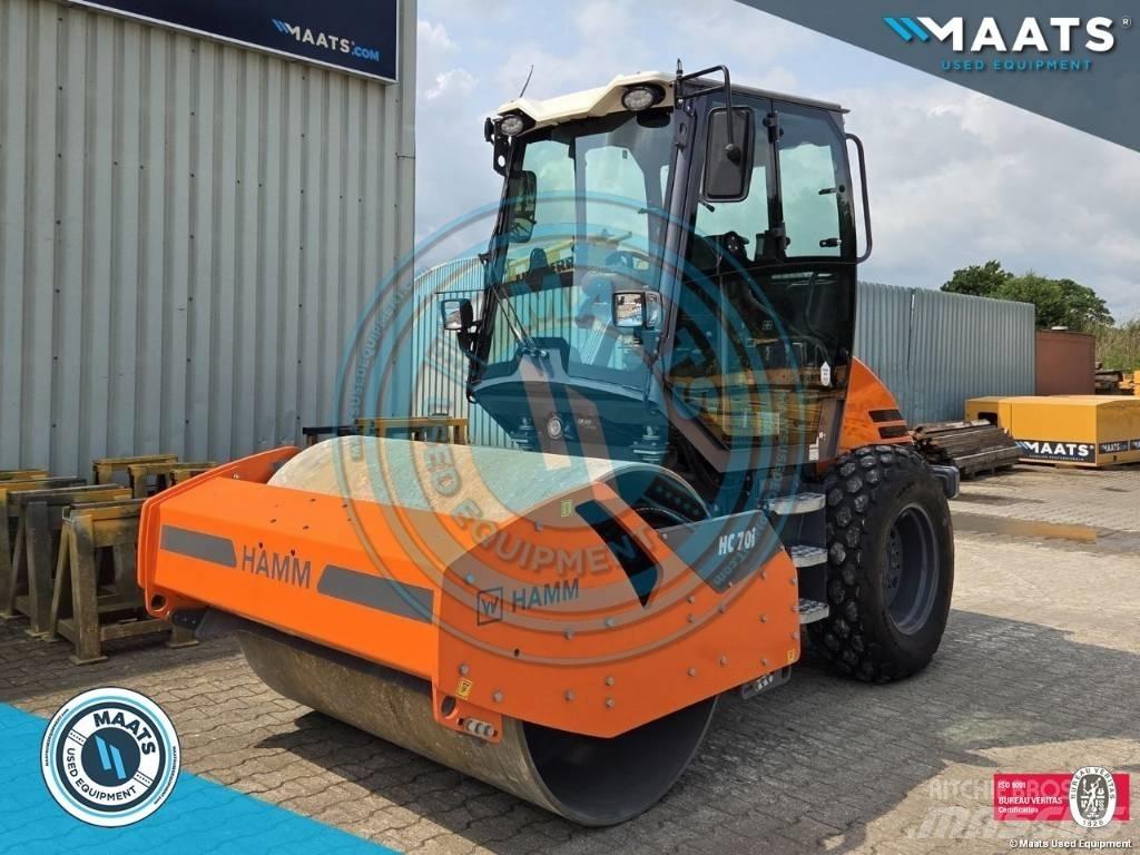 Hamm HC 70i Vienvalča grunts veltņi