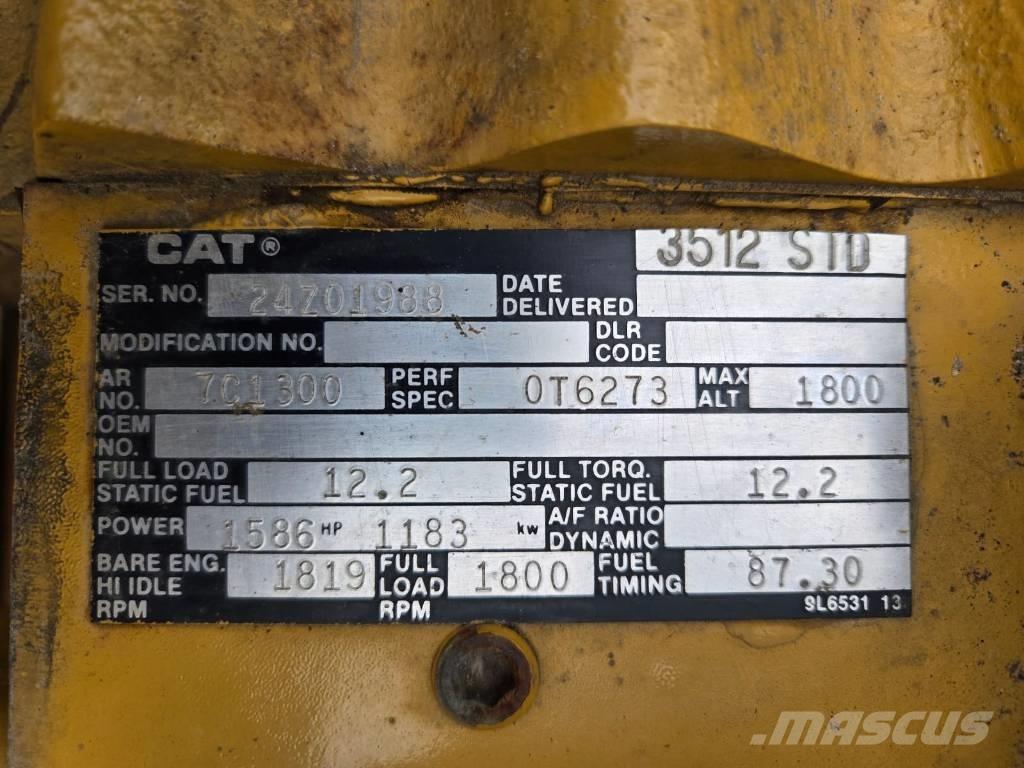 CAT 3512 Dīzeļģeneratori