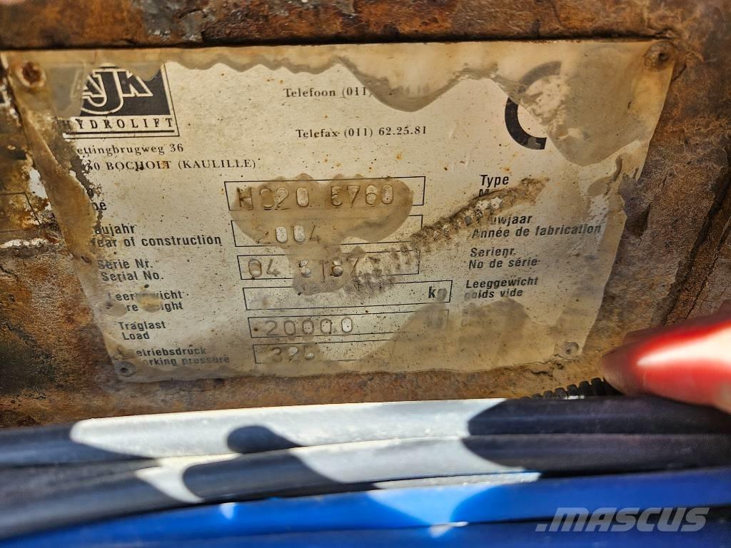 Scania 164 G 480 Treileri ar āķi