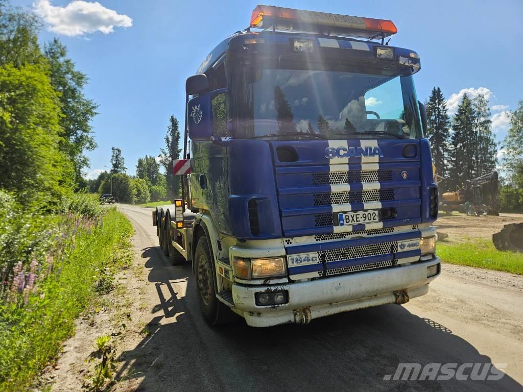 Scania 164 G 480 Treileri ar āķi