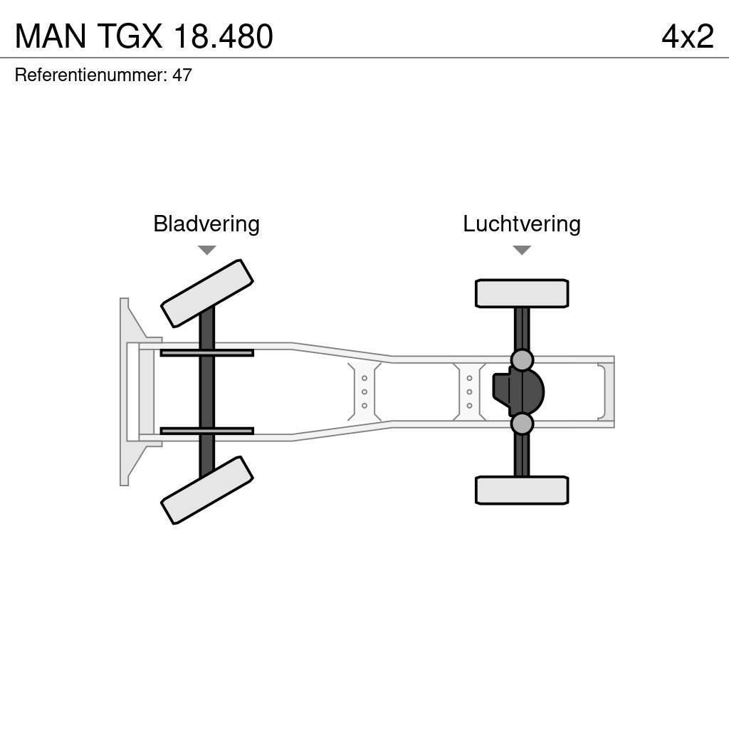 MAN TGX 18.480 Vilcēji