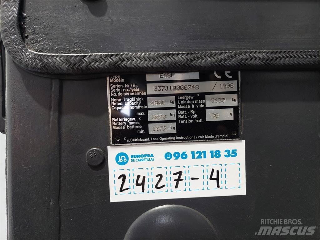 Linde E48P Elektriskie iekrāvēji