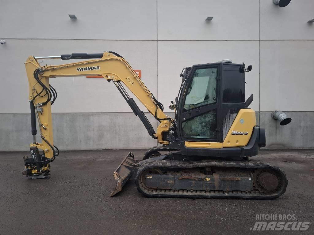 Yanmar SV 100-2A Vidēja lieluma ekskavatori 7 t - 12 t