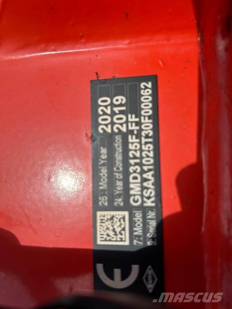 Kuhn 3125F-FF Pļaujmašīnas ar kondicionieri