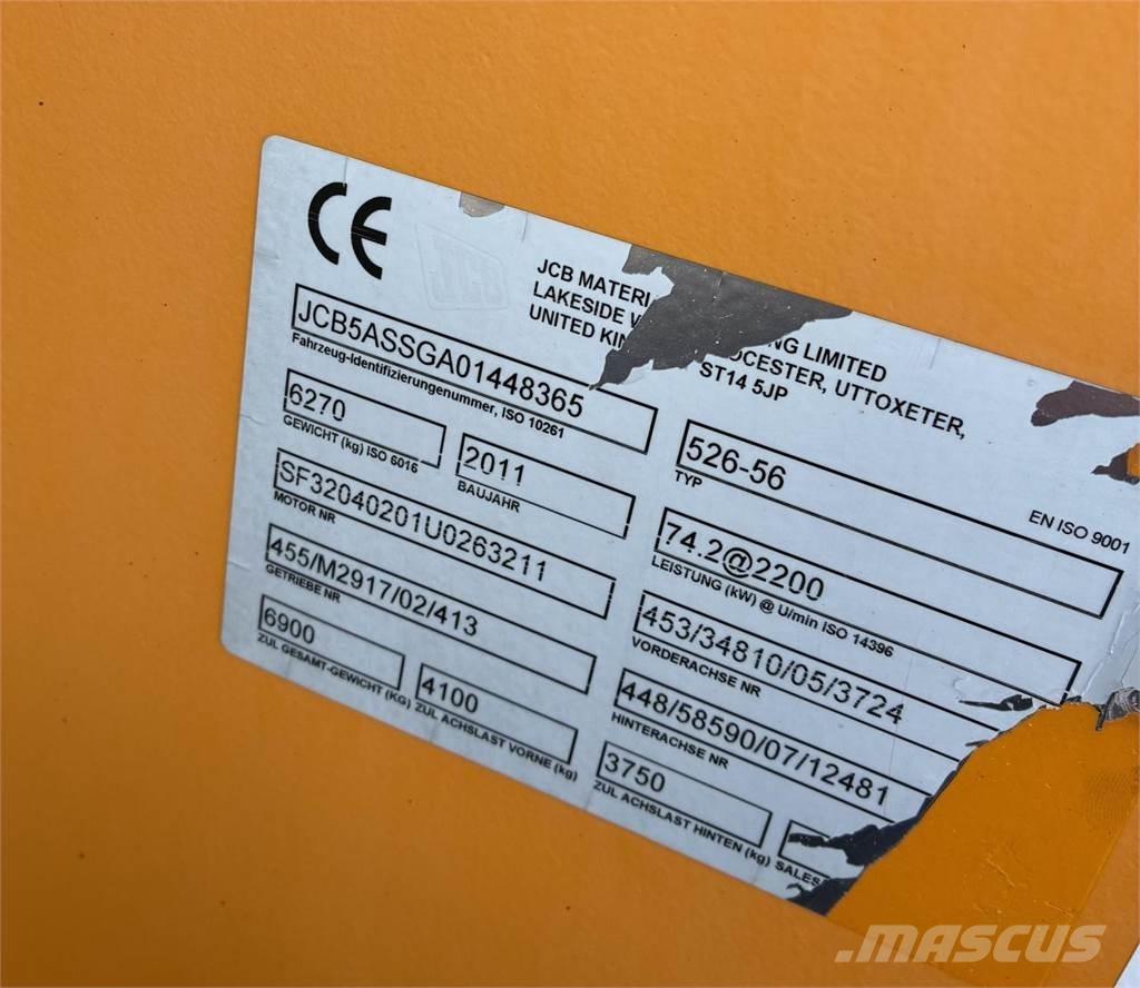JCB 526-56 Lauksaimniecības pacēlāji