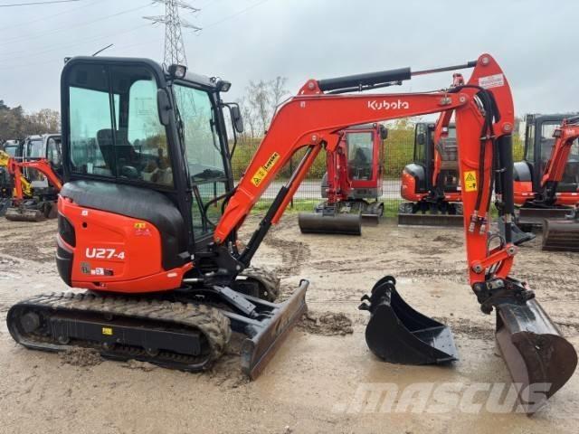 Kubota U 27-4 Mini ekskavatori < 7 t