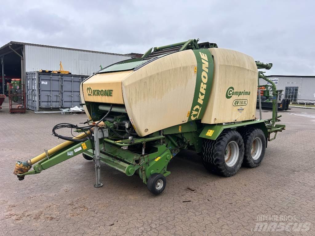 Krone CV150XC Rituļu preses