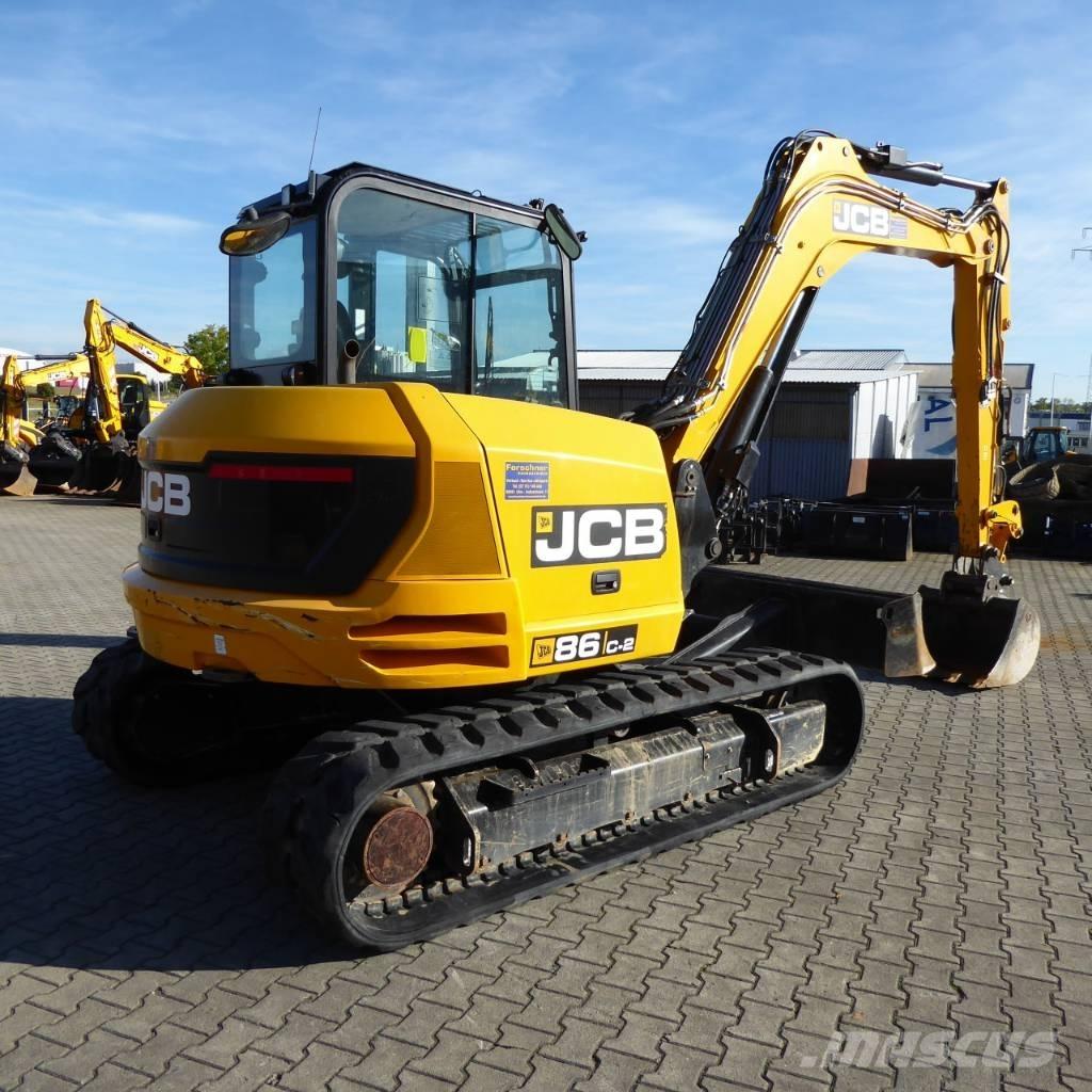 JCB 86C-2 Mono Vidēja lieluma ekskavatori 7 t - 12 t
