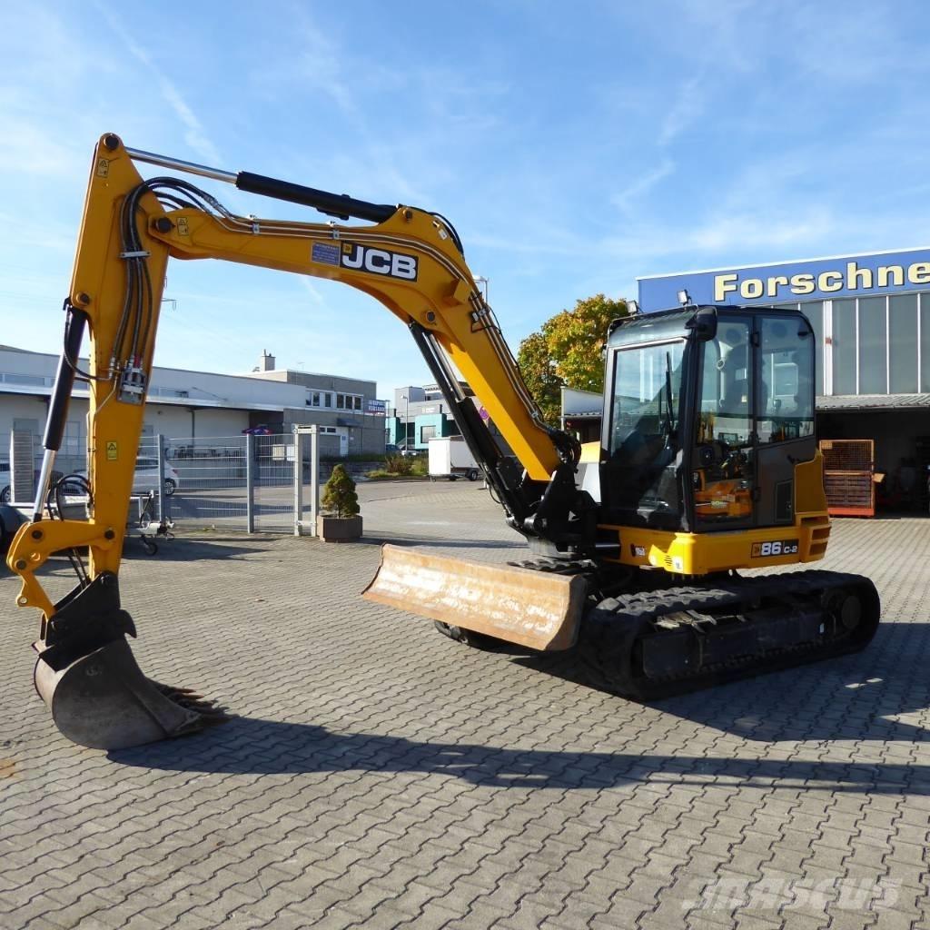 JCB 86C-2 Mono Vidēja lieluma ekskavatori 7 t - 12 t