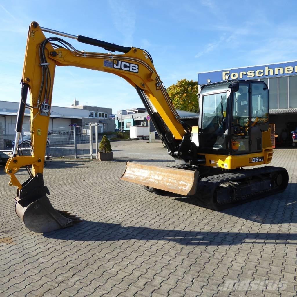 JCB 86C-2 Mono Vidēja lieluma ekskavatori 7 t - 12 t